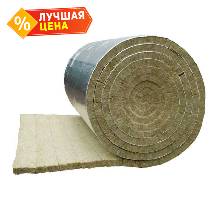 Ламельный мат Paroc Hvac Lamella Mat AluCoat 100х1000х2500